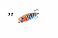6X 3.5cm Popper Poppers Fishing Lure Lures Surface Tackle Fresh Saltwater Kings Warehouse 