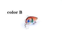 6x 3cm Popper Crank Bait Fishing Lure Lures Surface Tackle Saltwater Kings Warehouse 