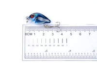 6x 3cm Popper Crank Bait Fishing Lure Lures Surface Tackle Saltwater Kings Warehouse 
