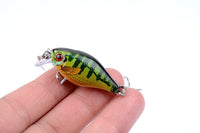 6x 4.3cm Popper Crank Bait Fishing Lure Lures Surface Tackle Saltwater Kings Warehouse 