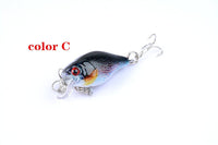 6x 4.3cm Popper Crank Bait Fishing Lure Lures Surface Tackle Saltwater Kings Warehouse 