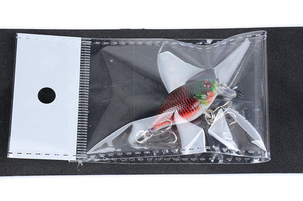 6x 4.3cm Popper Crank Bait Fishing Lure Lures Surface Tackle Saltwater Kings Warehouse 