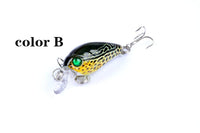 6x 4.5cm Popper Crank Bait Fishing Lure Lures Surface Tackle Saltwater Kings Warehouse 