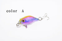 6x 4.5cm Popper Crank Bait Fishing Lure Lures Surface Tackle Saltwater Kings Warehouse 