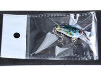 6x 4.5cm Popper Crank Bait Fishing Lure Lures Surface Tackle Saltwater Kings Warehouse 