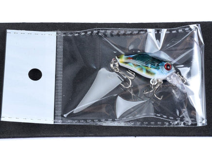 6x 4.5cm Popper Crank Bait Fishing Lure Lures Surface Tackle Saltwater Kings Warehouse 