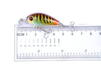 6x 4.5cm Popper Crank Bait Fishing Lure Lures Surface Tackle Saltwater Kings Warehouse 