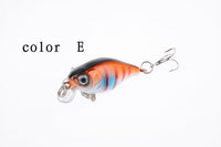 6x 4.5cm Popper Crank Bait Fishing Lure Lures Surface Tackle Saltwater Kings Warehouse 