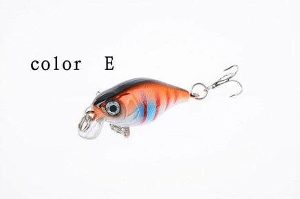 6x 4.5cm Popper Crank Bait Fishing Lure Lures Surface Tackle Saltwater Kings Warehouse 