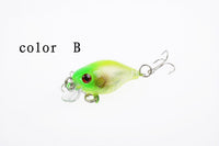 6x 4.5cm Popper Crank Bait Fishing Lure Lures Surface Tackle Saltwater Kings Warehouse 