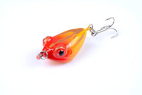 6X 4cm Popper Poppers Fishing Lure Lures Surface Tackle Fresh Saltwater Kings Warehouse 