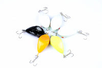 6X 4cm Popper Poppers Fishing Lure Lures Surface Tackle Fresh Saltwater Kings Warehouse 
