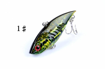 6x 6.5cm Vib Bait Fishing Lure Lures Hook Tackle Saltwater Kings Warehouse 