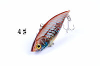6x 6.5cm Vib Bait Fishing Lure Lures Hook Tackle Saltwater Kings Warehouse 