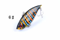 6x 6.5cm Vib Bait Fishing Lure Lures Hook Tackle Saltwater Kings Warehouse 