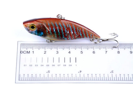 6x 6.5cm Vib Bait Fishing Lure Lures Hook Tackle Saltwater Kings Warehouse 