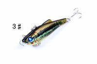 6x 7cm Vib Bait Fishing Lure Lures Hook Tackle Saltwater Kings Warehouse 