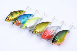 6x 7cm Vib Bait Fishing Lure Lures Hook Tackle Saltwater Kings Warehouse 