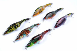 6x 9.5cm Vib Bait Fishing Lure Lures Hook Tackle Saltwater Kings Warehouse 