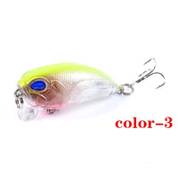 6x Popper Crank 5.1cm Fishing Lure Lures Surface Tackle Fresh Saltwater Kings Warehouse 