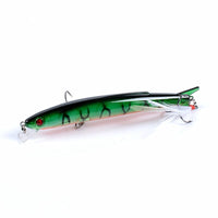6x Popper Minnow 11.7cm Fishing Lure Lures Surface Tackle Fresh Saltwater Kings Warehouse 