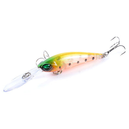 6x Popper Minnow 9.4cm Fishing Lure Lures Surface Tackle Fresh Saltwater Kings Warehouse 