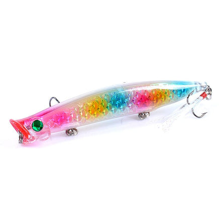 6x Popper Poppers 11.7cm Fishing Lure Lures Surface Tackle Fresh Saltwater Kings Warehouse 