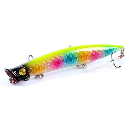 6x Popper Poppers 11.7cm Fishing Lure Lures Surface Tackle Fresh Saltwater Kings Warehouse 