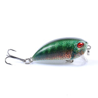6x Popper Poppers 5.1cm Fishing Lure Lures Surface Tackle Fresh Saltwater Kings Warehouse 