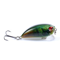 6x Popper Poppers 5.1cm Fishing Lure Lures Surface Tackle Fresh Saltwater Kings Warehouse 