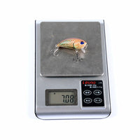6x Popper Poppers 5.1cm Fishing Lure Lures Surface Tackle Fresh Saltwater Kings Warehouse 