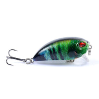 6x Popper Poppers 5.1cm Fishing Lure Lures Surface Tackle Fresh Saltwater Kings Warehouse 