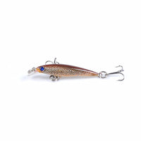 6x Popper Poppers 5cm Minnow Fishing Lure Lures Surface Tackle Fresh Saltwater Kings Warehouse 