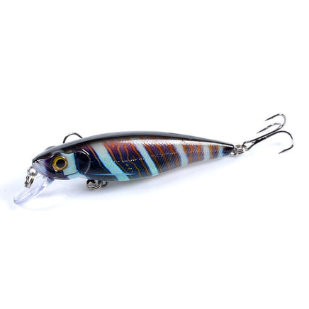 6x Popper Poppers 8.6cm Fishing Lure Lures Surface Tackle Fresh Saltwater Kings Warehouse 