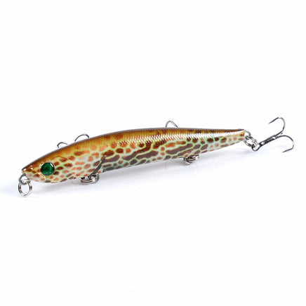 6x Popper Poppers 9.3cm Fishing Lure Lures Surface Tackle Fresh Saltwater Kings Warehouse 