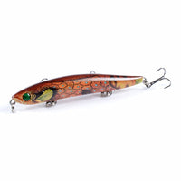 6x Popper Poppers 9.3cm Fishing Lure Lures Surface Tackle Fresh Saltwater Kings Warehouse 