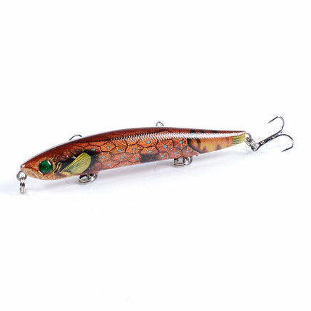 6x Popper Poppers 9.3cm Fishing Lure Lures Surface Tackle Fresh Saltwater Kings Warehouse 