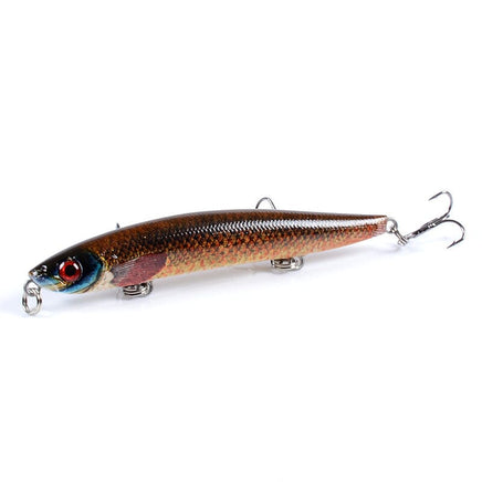 6x Popper Poppers 9.3cm Fishing Lure Lures Surface Tackle Fresh Saltwater Kings Warehouse 