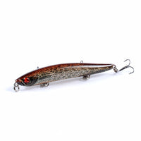 6x Popper Poppers 9.3cm Fishing Lure Lures Surface Tackle Fresh Saltwater Kings Warehouse 