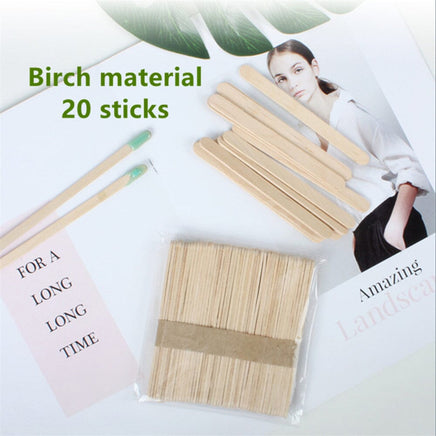 6x100g Hard Wax Beans Remover With 20 Wooden Sticks Kings Warehouse 