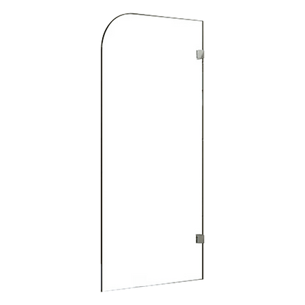 700 x 1450mm Frameless Bath Panel 10mm Glass Shower Screen By Della Francesca Furniture Kings Warehouse 