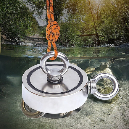 700Kg Salvage Strong Recovery Magnet Neodymium Hook Treasure Hunting Fishing Outdoor Recreation Kings Warehouse 