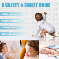 70CMx10M 3D Wall Paper Panel Foam Brick Self Adhesive Waterproof Wallpaper Sticker Pet Care Kings Warehouse 