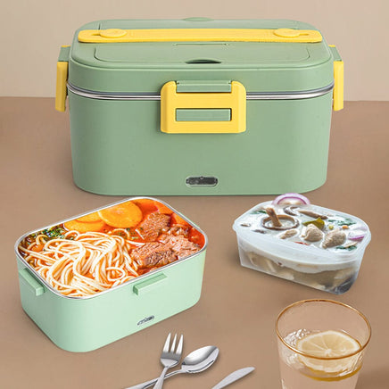 75W Electric Lunch Box Food Warmer Heater 1.8L Portable Leak Proof Car Home AU Pet Care Kings Warehouse 