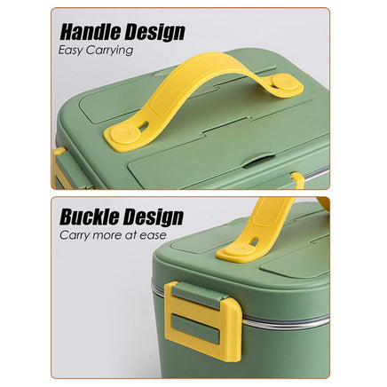 75W Electric Lunch Box Food Warmer Heater 1.8L Portable Leak Proof Car Home AU Pet Care Kings Warehouse 