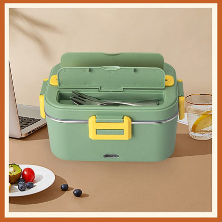 75W Electric Lunch Box Food Warmer Heater 1.8L Portable Leak Proof Car Home AU Pet Care Kings Warehouse 