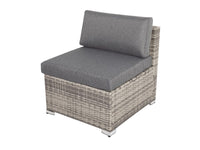 7PC Outdoor Wicker Lounge with Storage Corner (Grey) Furniture Kings Warehouse 