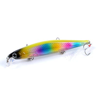 7x Popper Minnow 11cm Fishing Lure Lures Surface Tackle Fresh Saltwater Kings Warehouse 