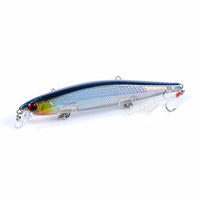 7x Popper Minnow 11cm Fishing Lure Lures Surface Tackle Fresh Saltwater Kings Warehouse 