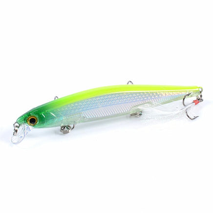 7x Popper Minnow 11cm Fishing Lure Lures Surface Tackle Fresh Saltwater Kings Warehouse 